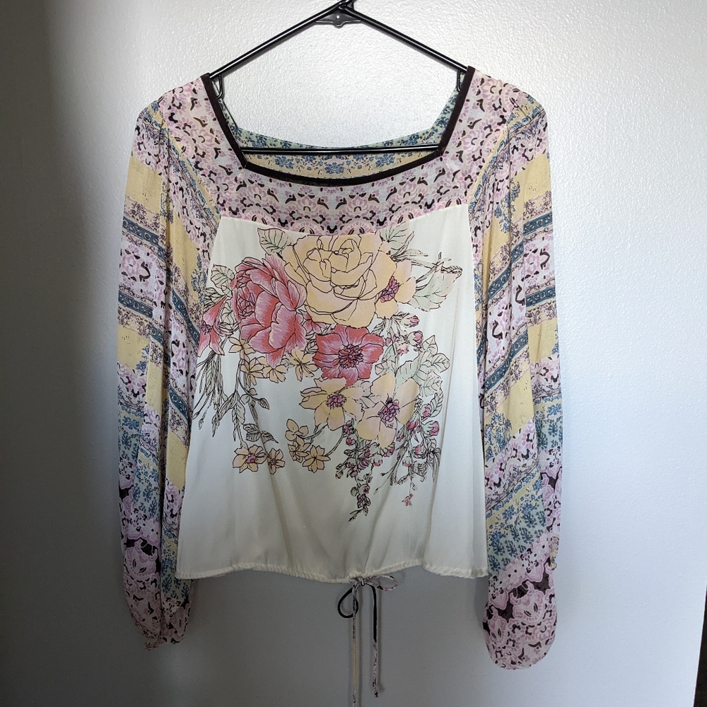 Free People Blue Nile Printed Top